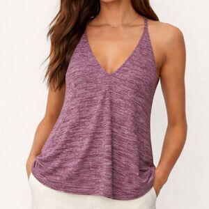 Aritzia Wilfred Marled Racerback Tank Top Size XS